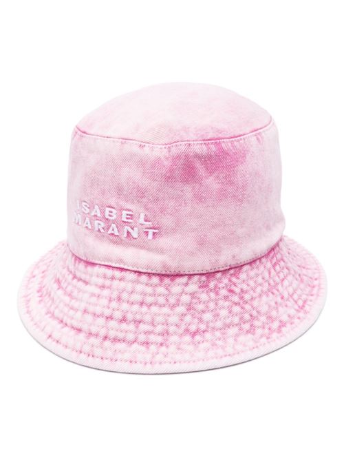 Cappello rosa in denim ISABEL MARANT | CU048XFBB1C13A40LK